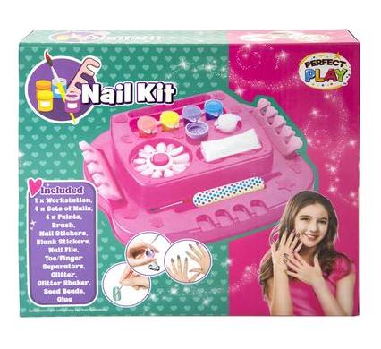 Play Set Nail Salon - Toy Manicure Kit