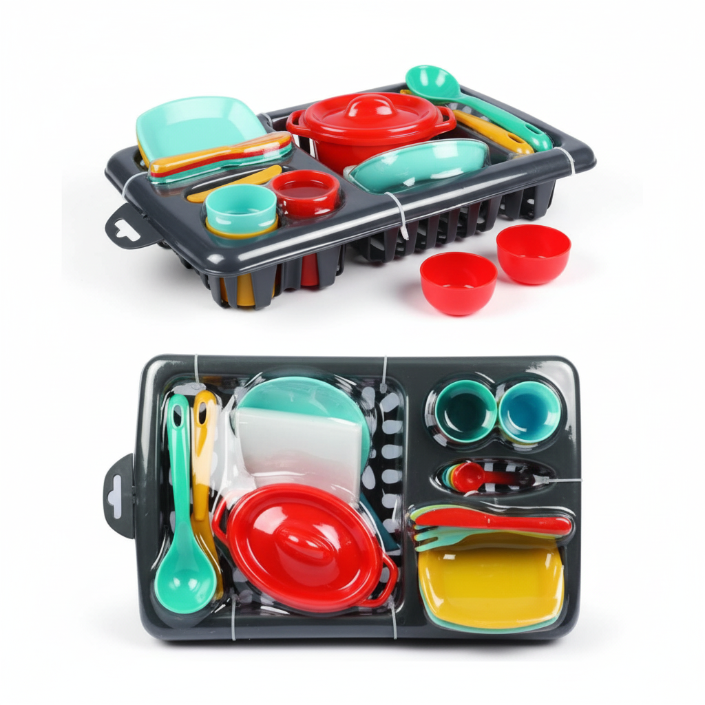 Washing Up Playset with Rack
