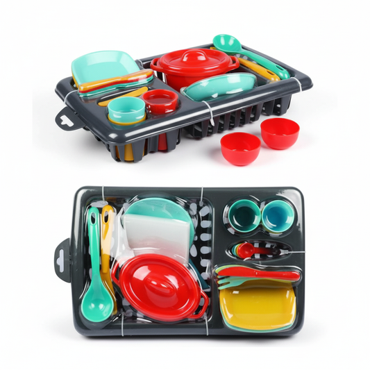 Washing Up Playset with Rack