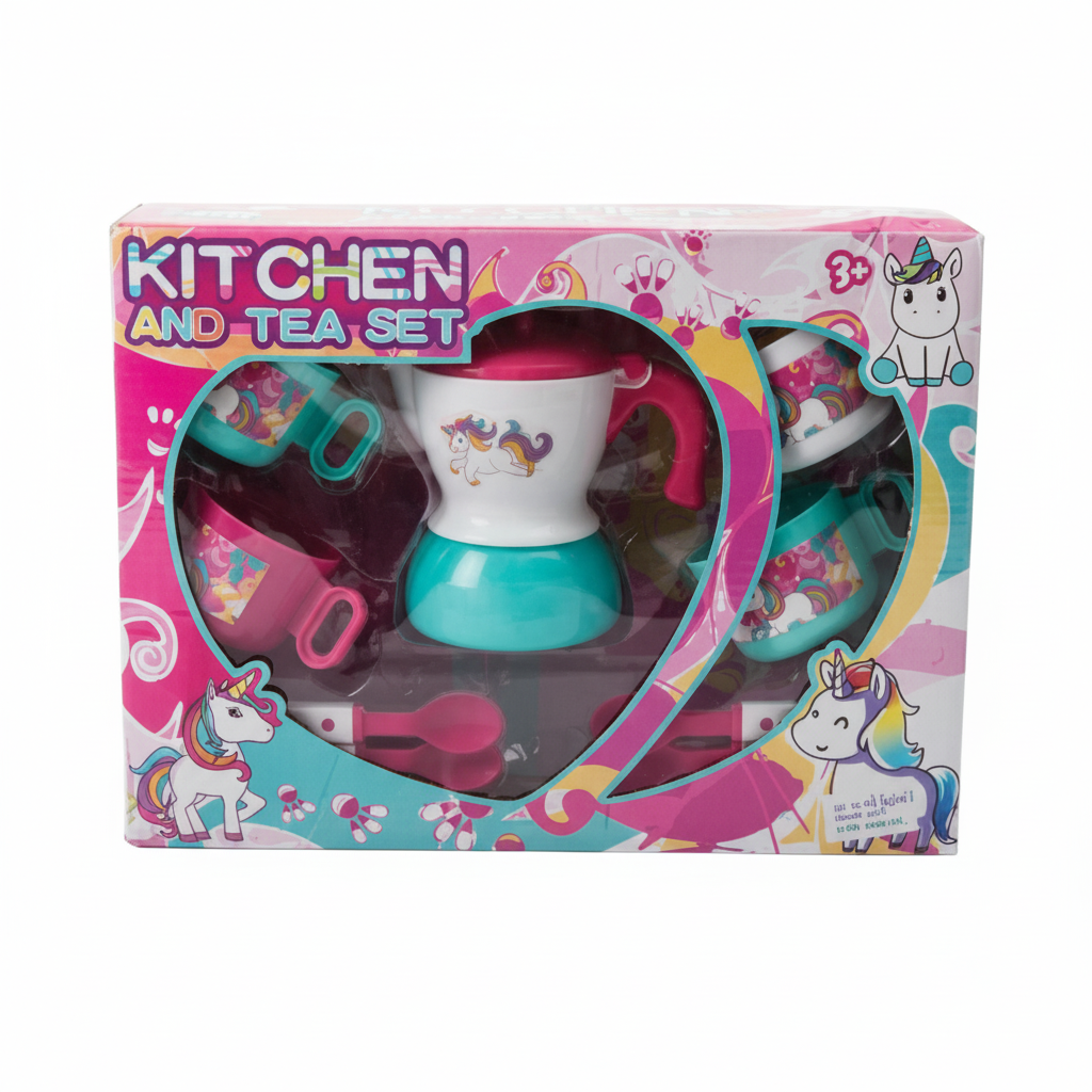 Unicorn Tea Playset - 9 Piece