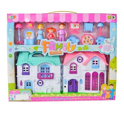 Play Set Doll House with Accessories
