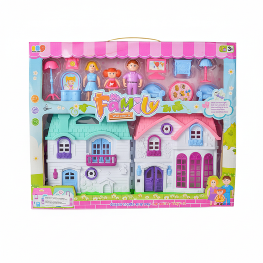 Doll House Playset with Accessories