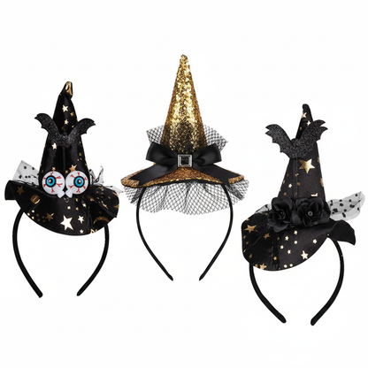 Witch Hat Headband - Dress Up Costume Accessory