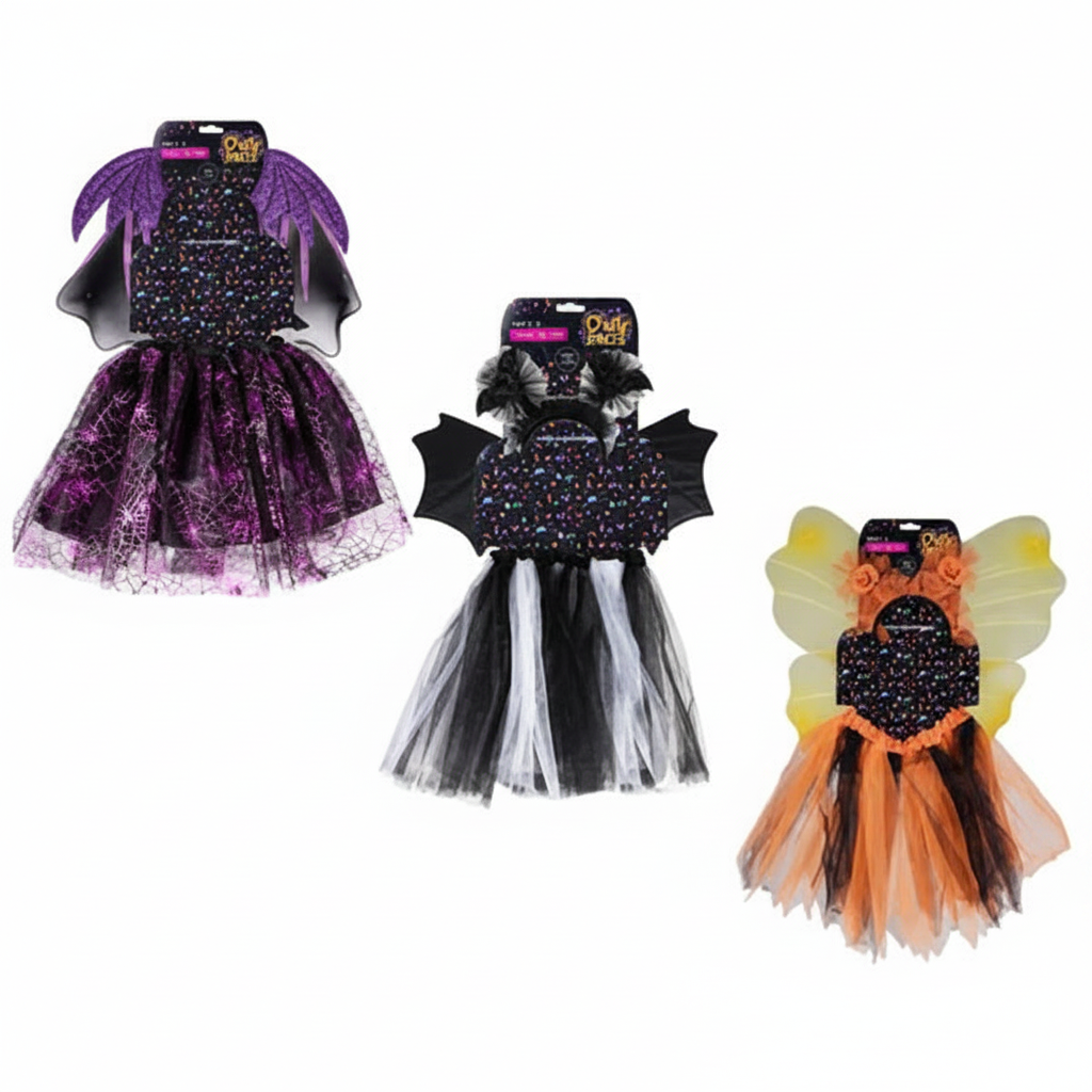 Dress Up Set with Wings, Tutu & Headband