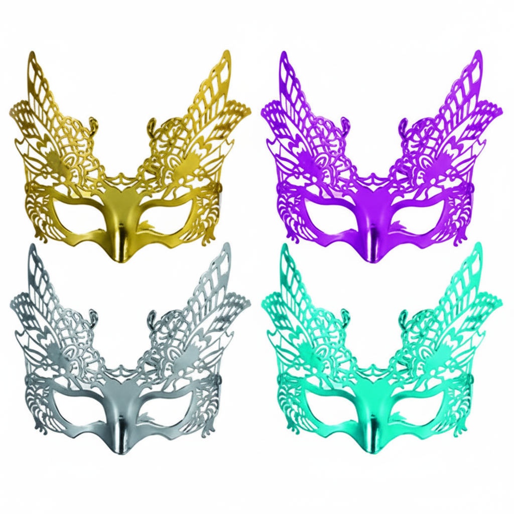 Theatrical Dress Up Mask in Various Colours