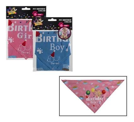 Dress Up Pet Birthday Collar