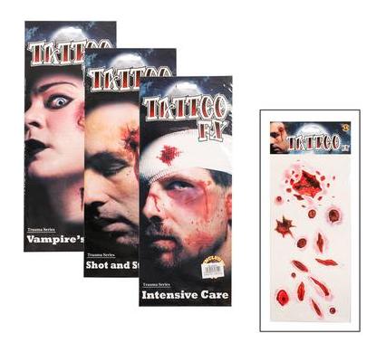 Tattoo Injuries - Multiple Designs