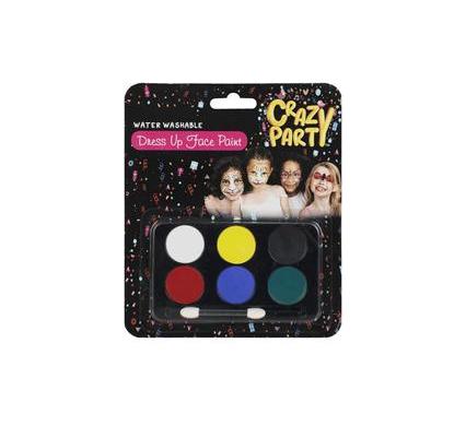 Dress Up Face Paint Set - Includes Applicator