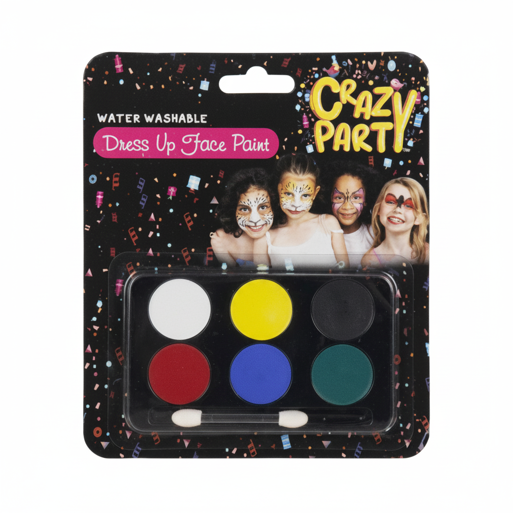Dress Up Face Paint Set with Applicator