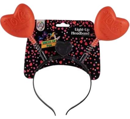 Dress Up Heart Light Headband