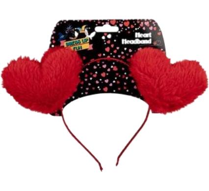 Dress Up Heart Plush Headband