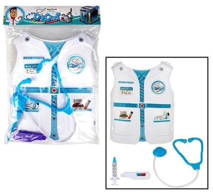 Kids Dress Up Doctor Kit - 4 Piece Set