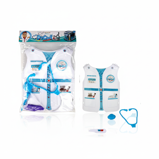 Kids Dress Up Doctor Kit - 4 Piece Set