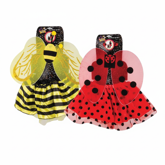 Bug Tutu Dress Up Set - Costume Outfit - Assorted Designs