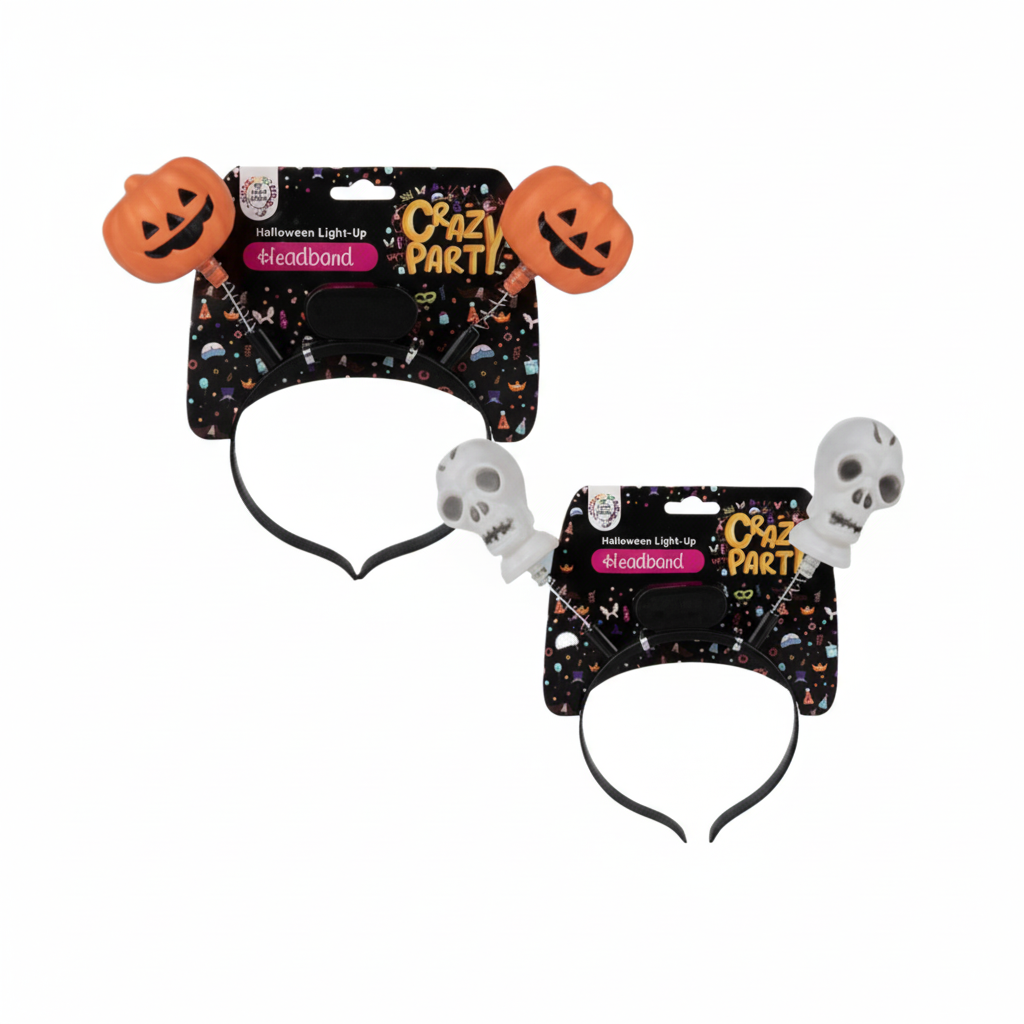 Halloween Dress Up Light Up Headband - Assorted