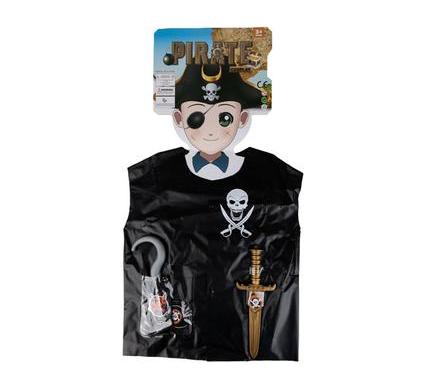 Pirate Dress Up Costume - Includes Accessories