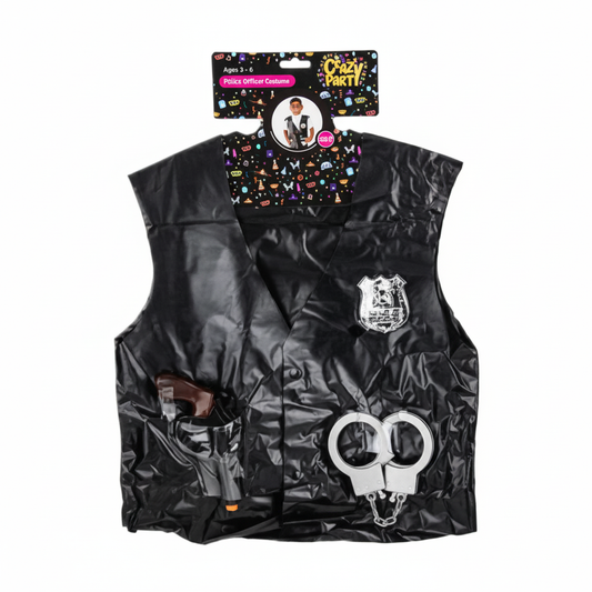 Police Dress Up Costume with Accessories
