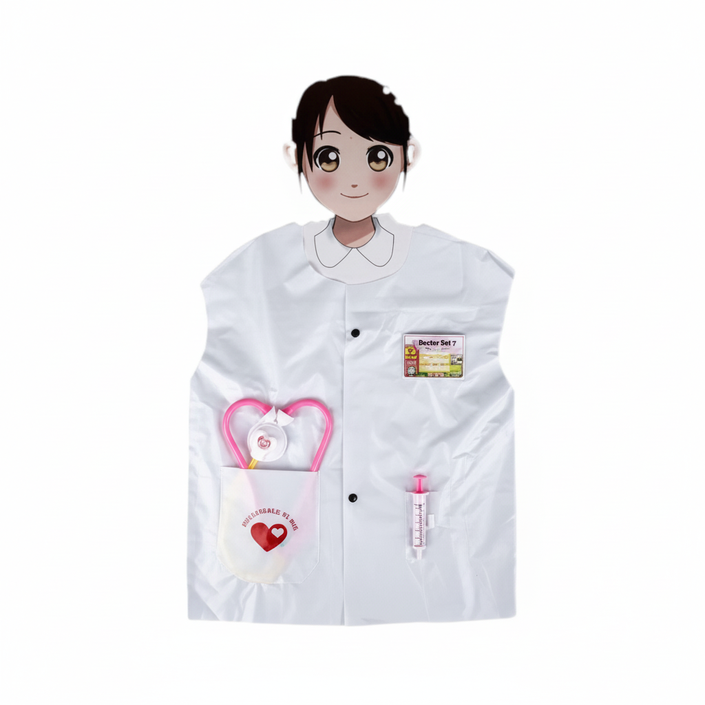 Nurse Dress Up Costume Includes Accessories