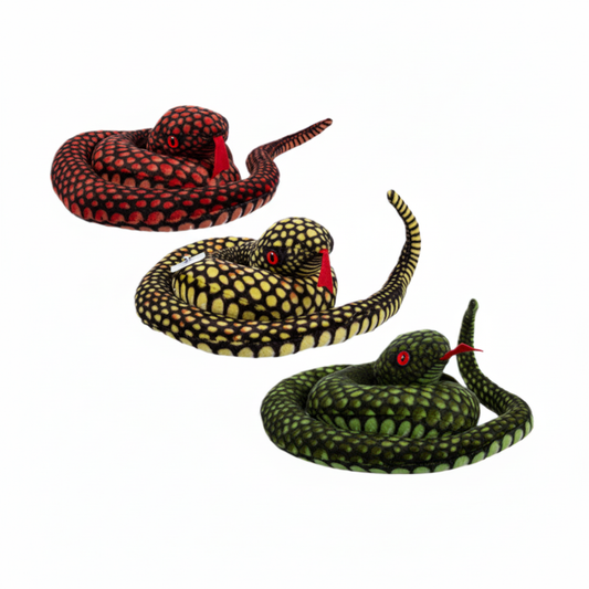 Plush Toy Snake in Various Colours (1.8 metres)
