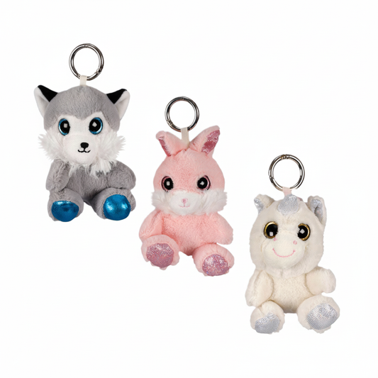 Plush Animals with Big Eyes - 12 cm