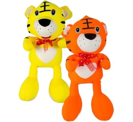 Tiger Plush Toy with Foam Beads