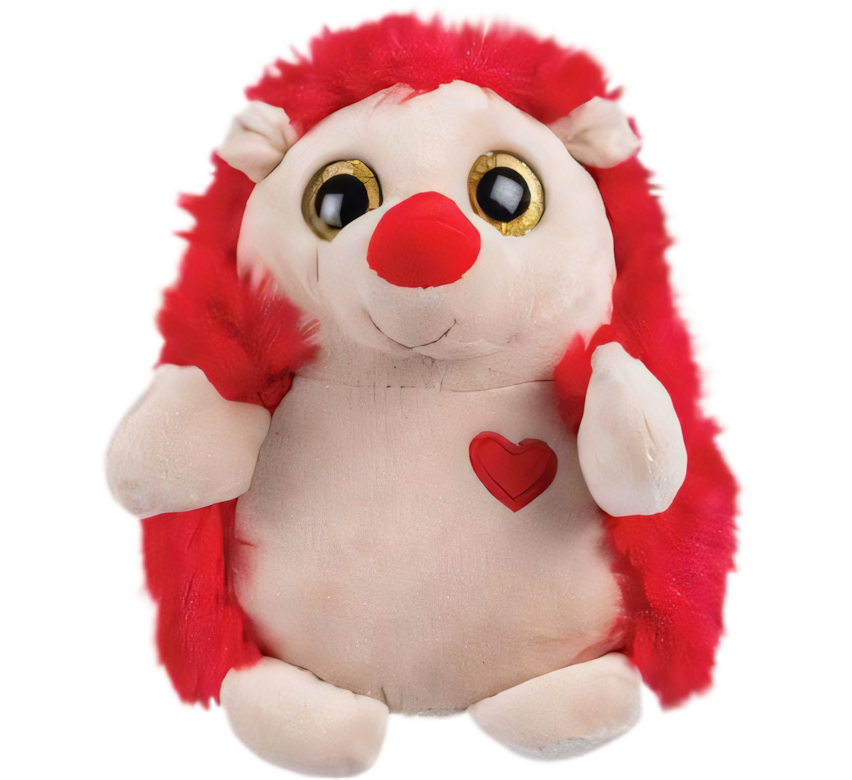 Plush Love Hedgehog in Various Colours (18 cm)