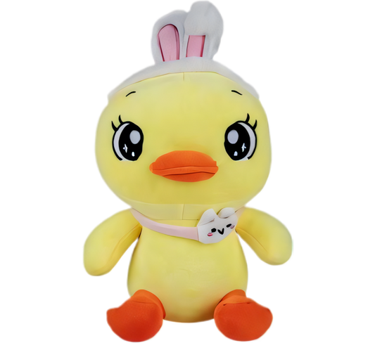 Plush Duck with Bunny Ears (42 cm)