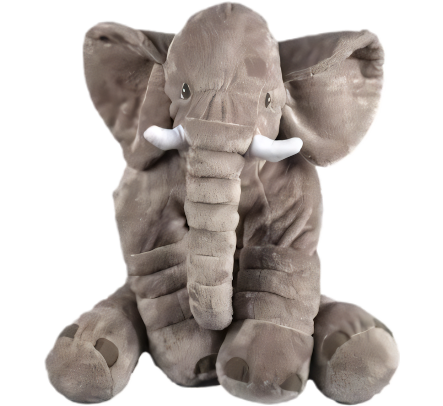 Plush Baby Wild Elephant Pillow (60 cm)