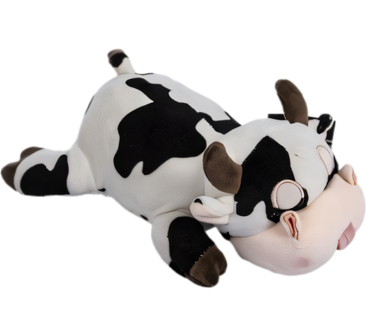 Plush Cow Kissing Toy (25 cm)