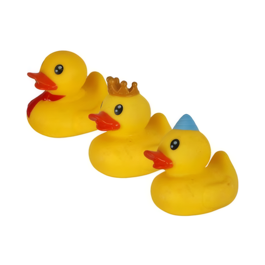 Vinyl Baby Themed Duck - Assorted - 7.3 cm