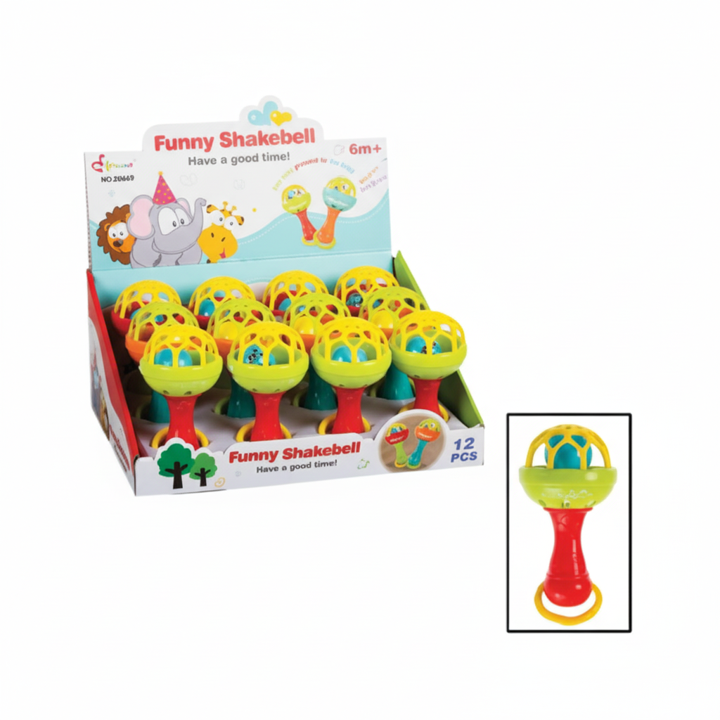 Baby Rattle Shaker - Various Colours