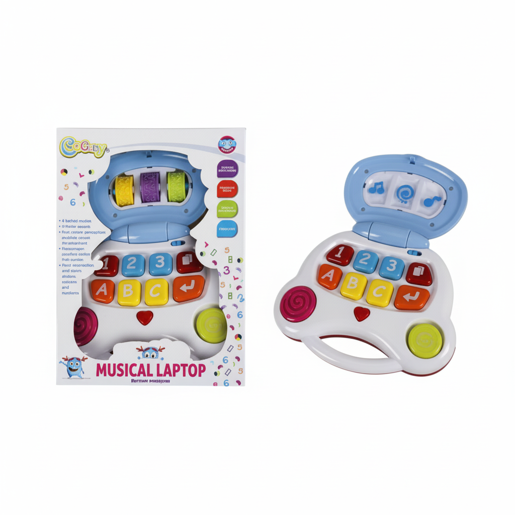 Educational Musical Laptop - Battery Operated