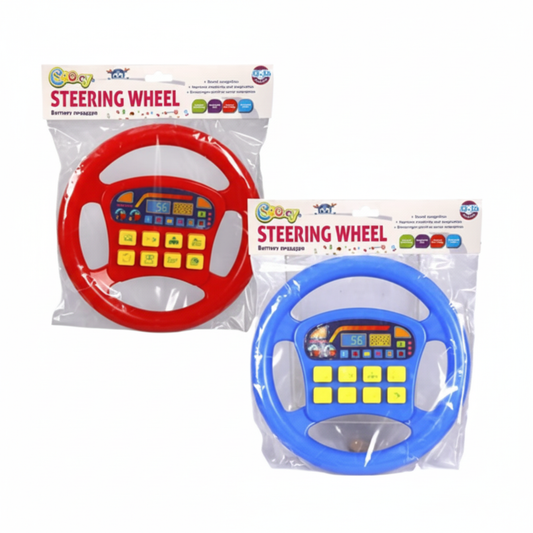 Baby Steering Wheel Toy - Various Colours