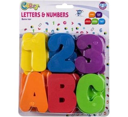 Bath Time EVA Letters and Numbers