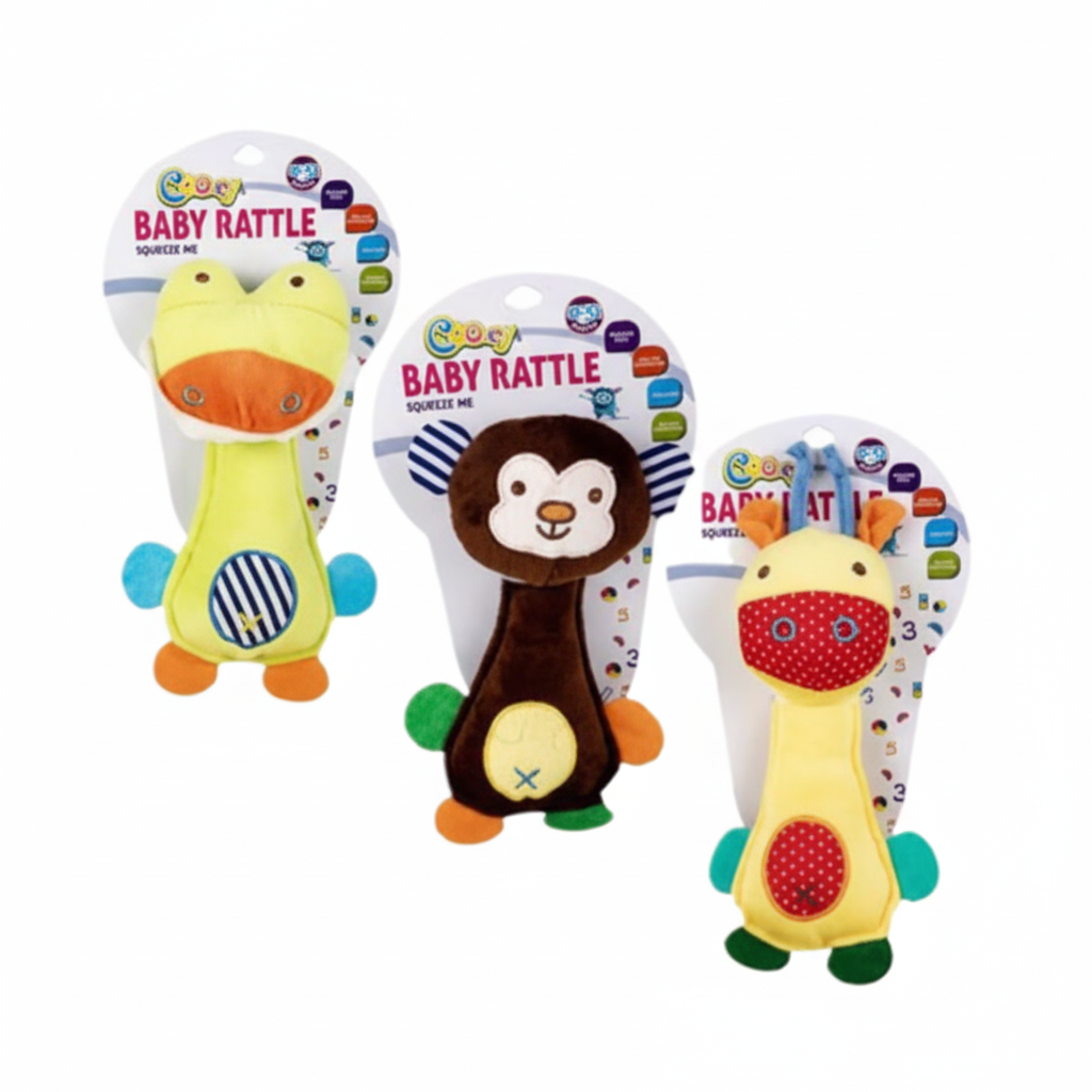 Soft Baby Toy - Squeeze for Sound