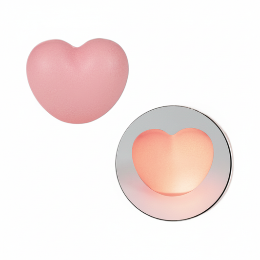 Ornament Light Heart Assorted - Battery Operated - 6.5 x 8 cm