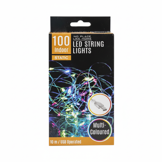 Light Fairy LED String Lights - 100 Count - Multicolor - 10 m - USB Powered