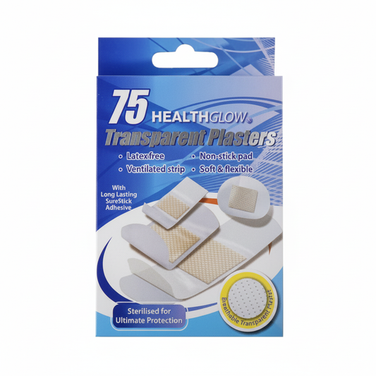 Plaster Clear - 75 Pieces - Assorted Sizes