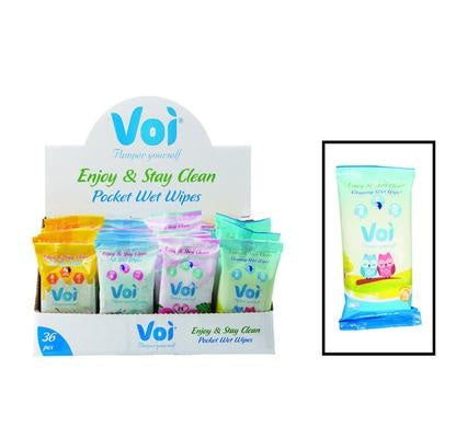 Scented Hand Sanitizing Wipes - 15 Pieces Per Pouch - 16 Pack