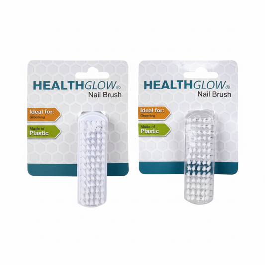 Plastic Nail Brush in Various Colours (8.5 cm)