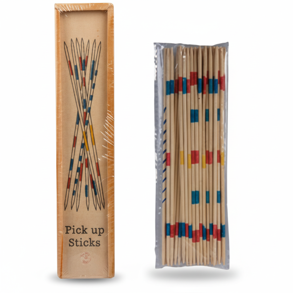 Wooden Pick Up Sticks Game 31pc 18 cm