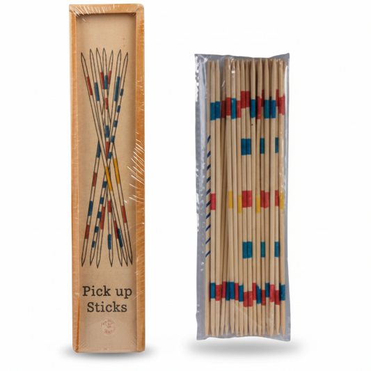 Wooden Pick Up Sticks Game 31pc 18 cm