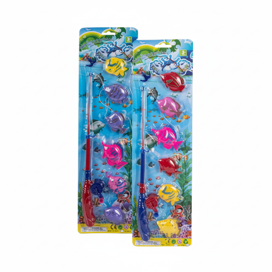 Magnetic Fishing Game - Educational Toy for Kids - Various Colors