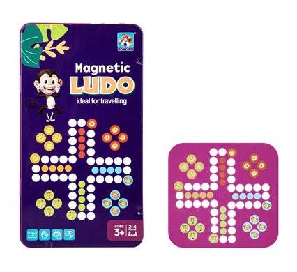 Game Magnetic Ludo Board - Magnetic Pieces