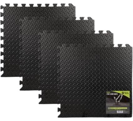 Fitness EVA Mat - 4 Pack - 60 x 60 cm