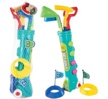 Toy Golf Set Plastic with Accessories - 50 cm