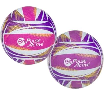 Netball Ball - Abstract Design - 17.5 cm