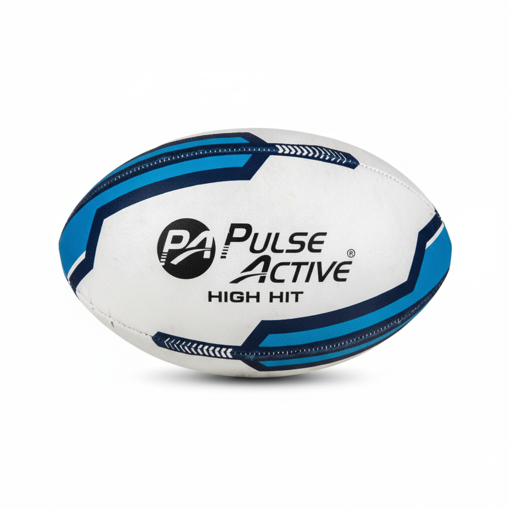 Rubber Rugby Ball with Pimple Grip (Size 3)