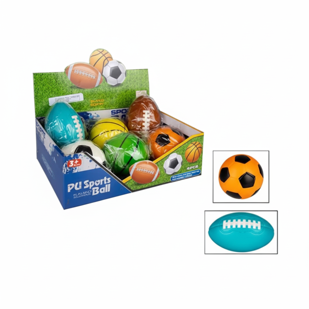 Foam Ball with Assorted Designs (20 cm)