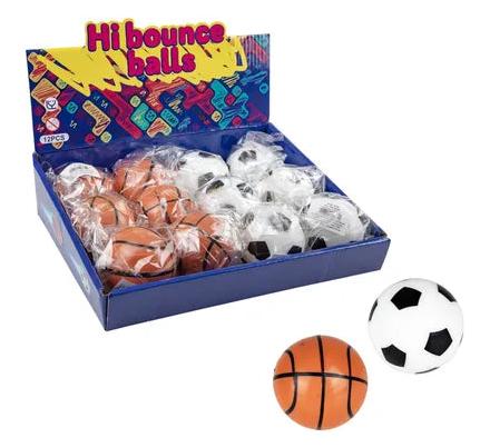 Ball High Bounce Assorted - 6 cm